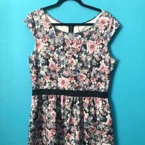 Floral Mini Dress, very soft and stretchy!